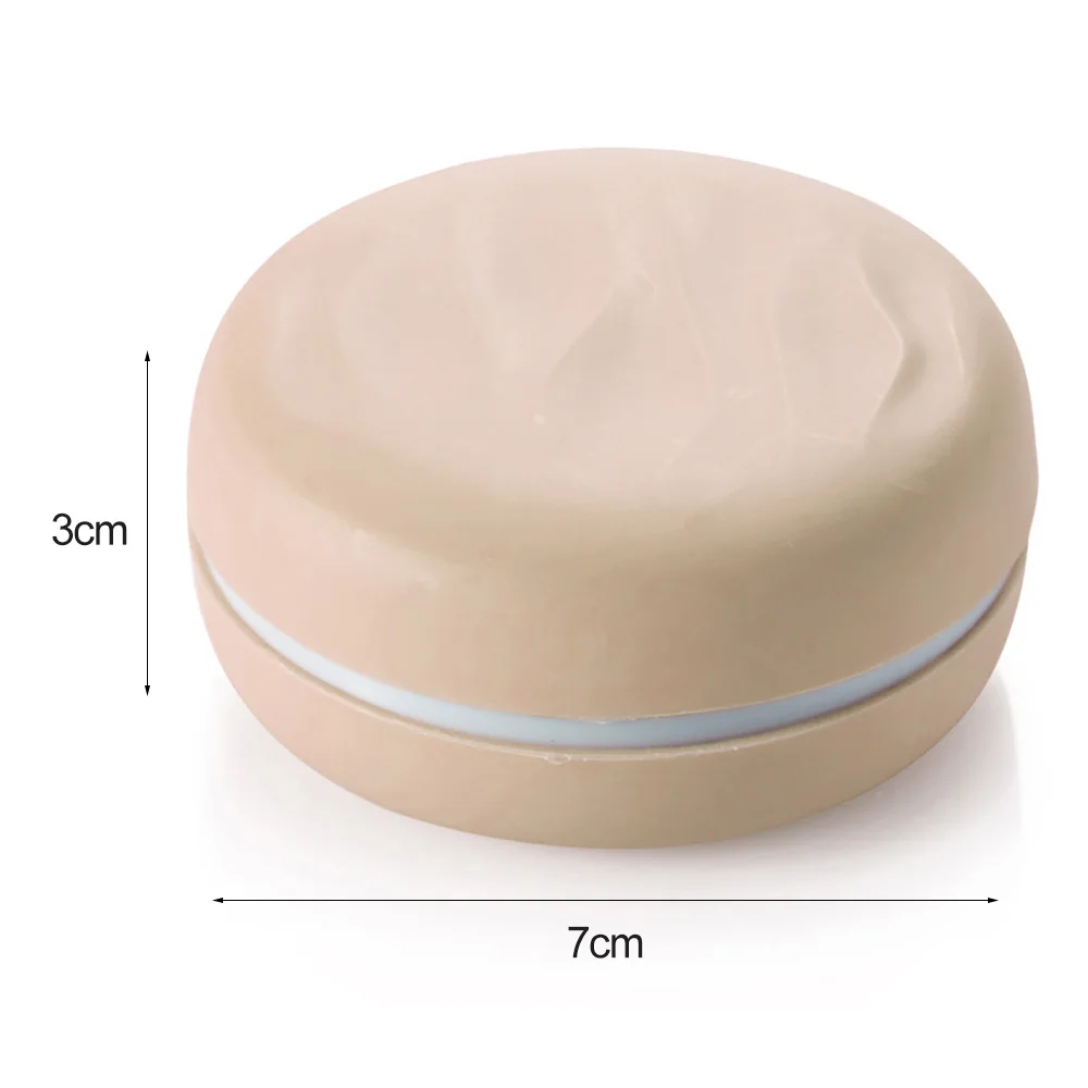 Portable Creative Travel Sponge Brush Candy Color Mini Macarons Double-Sided Shaped Shoes Cleaning Tool Home Clean Brush