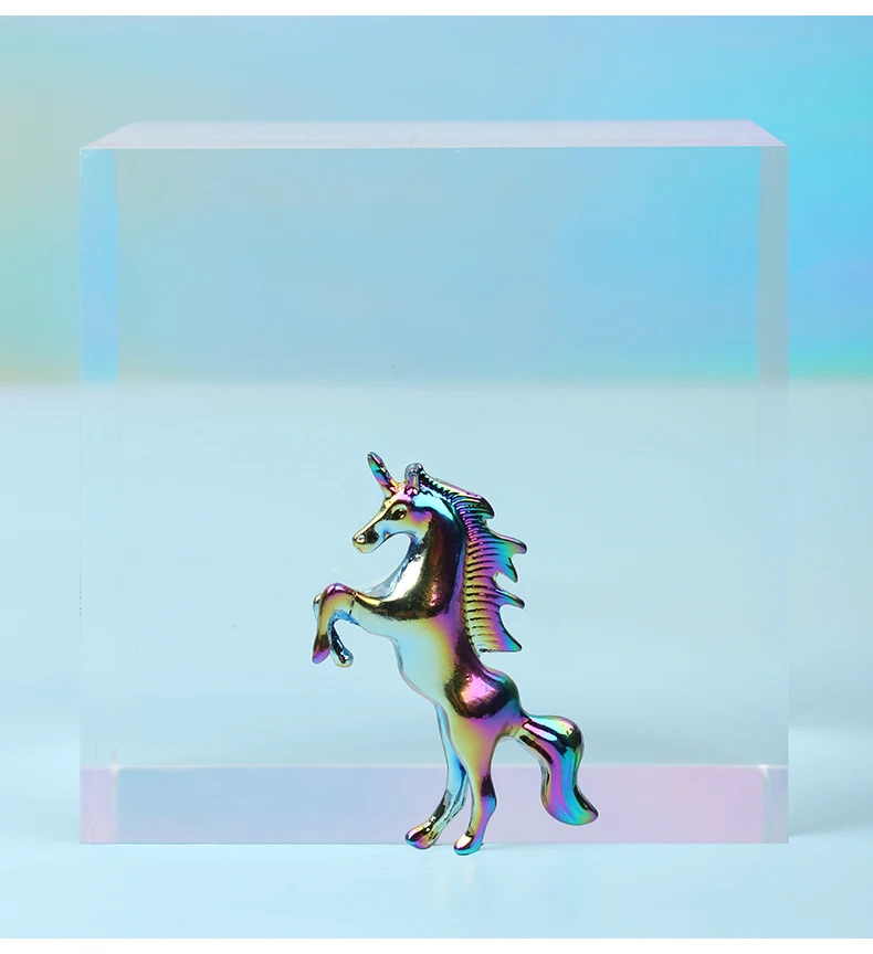 Never Unicorn Shaped Magnetic Thumbtacks Noticeboard Skittle Pin Magnets Whiteboard Magnetic Clip Office Decoative Stationery