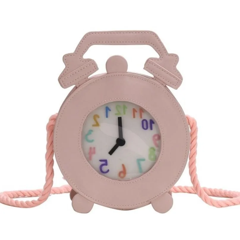

Alarm Clock Shape Round Bags For Women 2019 Luxury Handbags Women Bags Designer Small Purse Female Shoulder Crossbody Bags