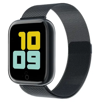 

Smart Watch Men Women 1.54 inch Sport Drink Water Reminder Multi-Dial Heart Rate Blood Pressure For Apple IOS Android Smartwatch