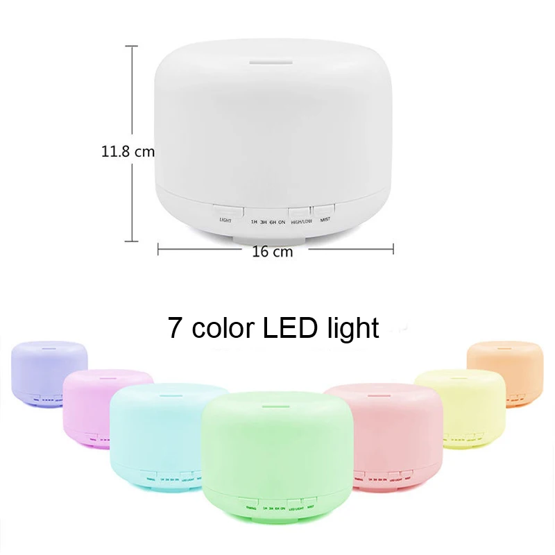

300ml Aroma Air Humidifier Aromatherapy Essential Oil Diffuser Electric Mist Maker LED Night With Light Skin Care Car Purifier