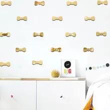 Manufacturers Direct Selling CHILDREN'S Room Living Room Library Simple Europe And America Creative Multi-color Bow Mirror Stick