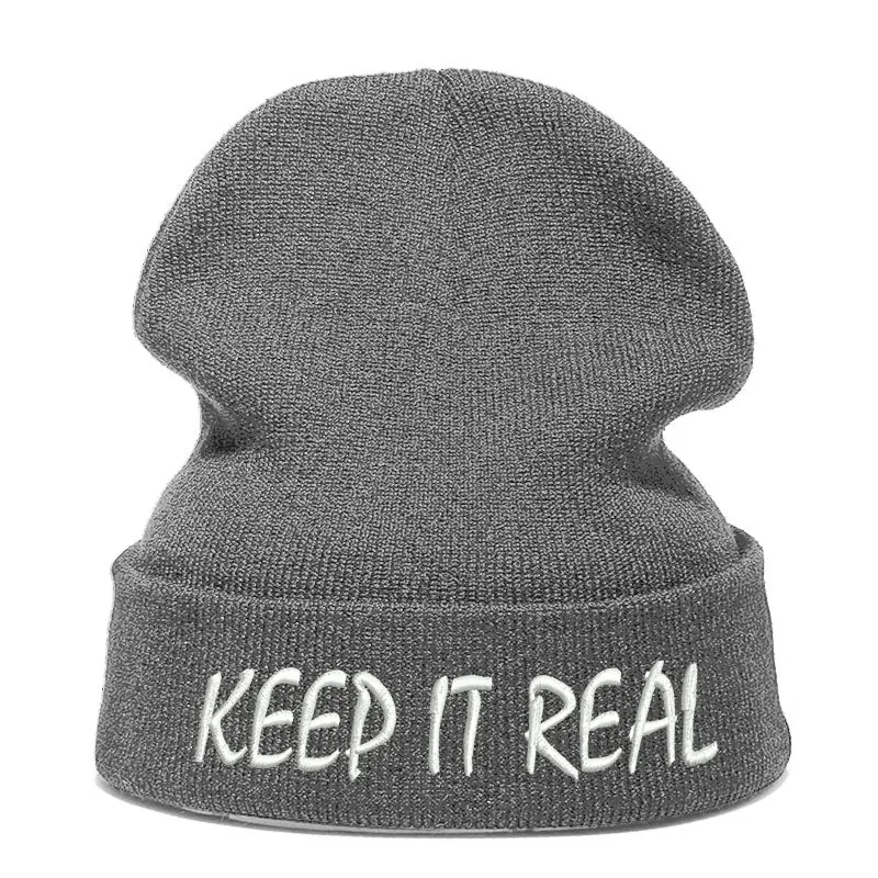 Шапка бини Skullie вязаная шапка носок Зимняя Вышивка панк для мужчин женщин