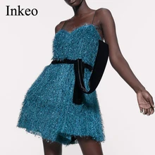 Women Solid Camisole Jumpsuits Summer 2020 Sexy Club Female sleeveless Romper Fashion with belt Girl Playsuit Beach INKEO 9J006 Women Solid Camisole Jumpsuits Summer 2020 Sexy Club Female sleeveless Romper Fashion with belt Girl Playsuit Beach INKEO 9J006