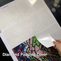 Lot de 50 accessoires de peinture diamant à faire soi même, outils de bricolage, papier détaché, housse de remplacement pratique 