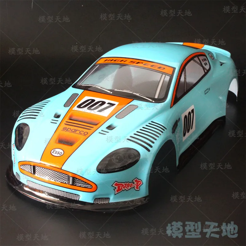 1:10 RC Flat running On-Road Drift Car Aston Martin PVC 200MM Car Shell For HSP/HPI/Tamiya/Kyosho/Sakura 94123 94122 D4 TT02