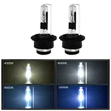 1 пара 12 в 35 Вт D2R Автомобильная фара HID ксеноновая лампа HID Ксеноновые Сменные лампы 4300K 6000K 8000K 10000K дневной свет