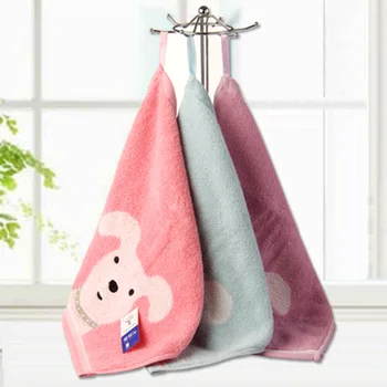 

Genuine Product king shore Towel Mg6850 Cotton Zero Twist Cartoon Pure Cotton Hand Towel gua jin Kindergarten