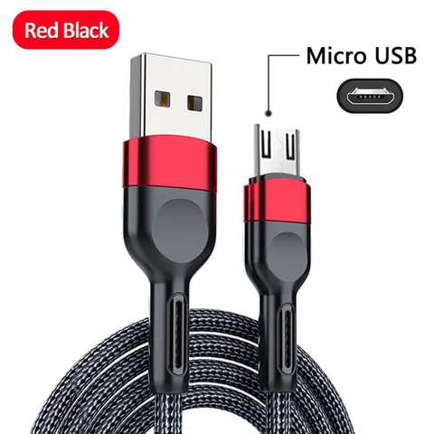 Quick Charging Type C Cable Fast Charger Micro Usb c Data Cord Mobile Phone For Huawei P50 P40 Mate 30 Xiaomi Samsung Redmi 9
