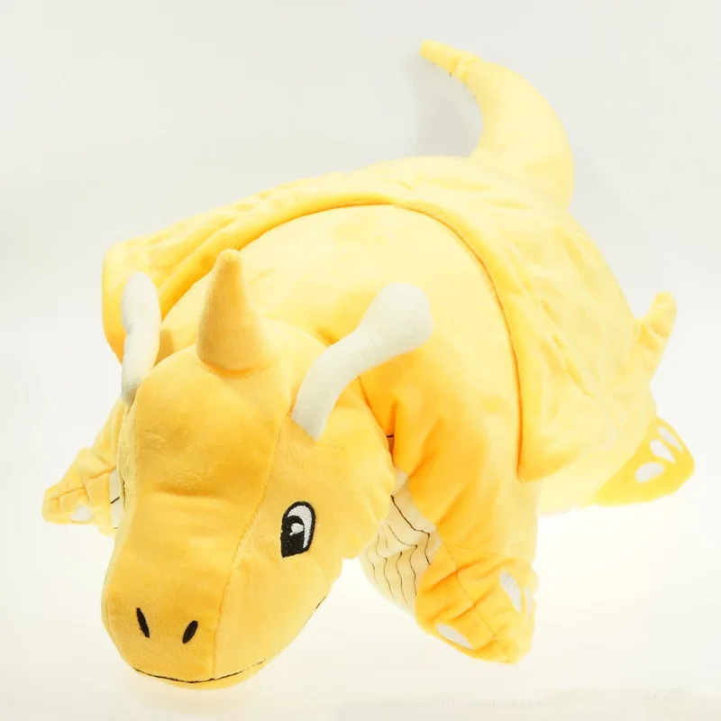 dragonite plush holding dratini