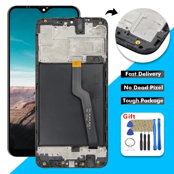 

For Samsung Galaxy A10 2019 A105 A105F A105M LCD Display Touch Screen Digitizer Glass Assembly with Frame for Samsung A10 LCD