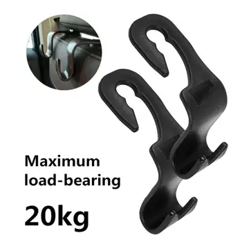 

20kg load-bearing 1/2/4pcs Car Rear Back Seat Hooks for Hanging Auto Products Universal Car Hanger Bag Organizer holder