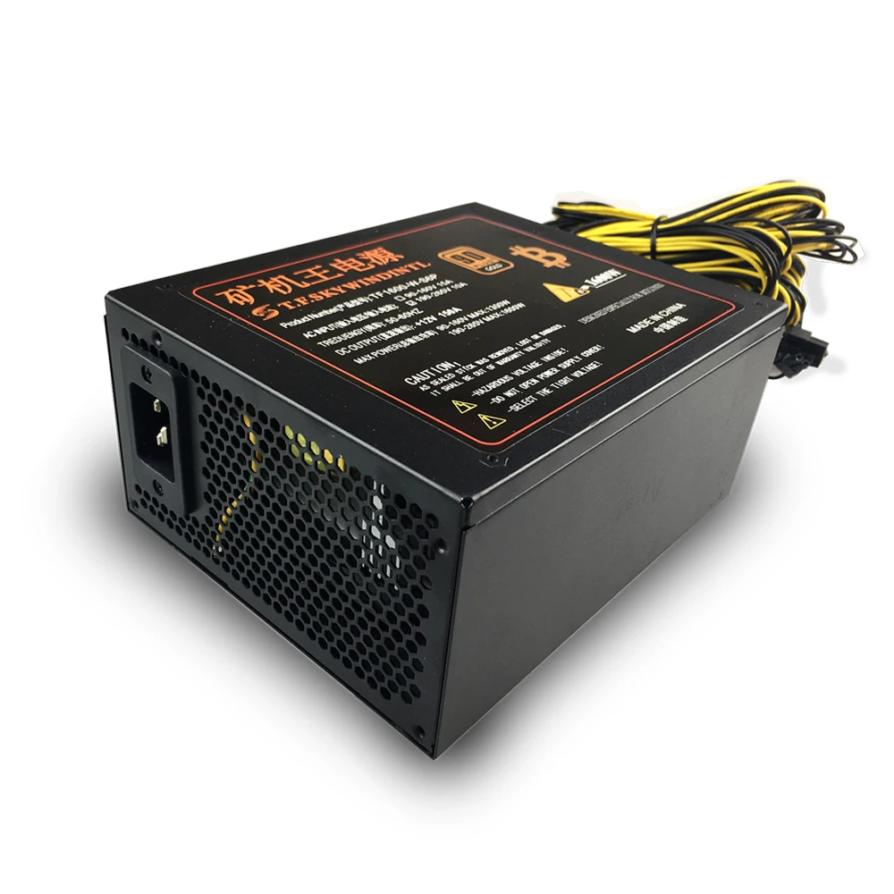 Блок питания для майнинга 1600Вт psu Ant S7 A6 A7 S9 L3 + D3 APW3 BTC Майнер сервера ПК|1600w psu|pc powerpc