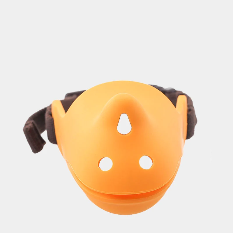 HOOPET Adjusting Pet Dog Muzzle New Silicone Duck Dogs Muzzle Basket Design Anti-biting Dog Mouth Mask For Dogs Cats