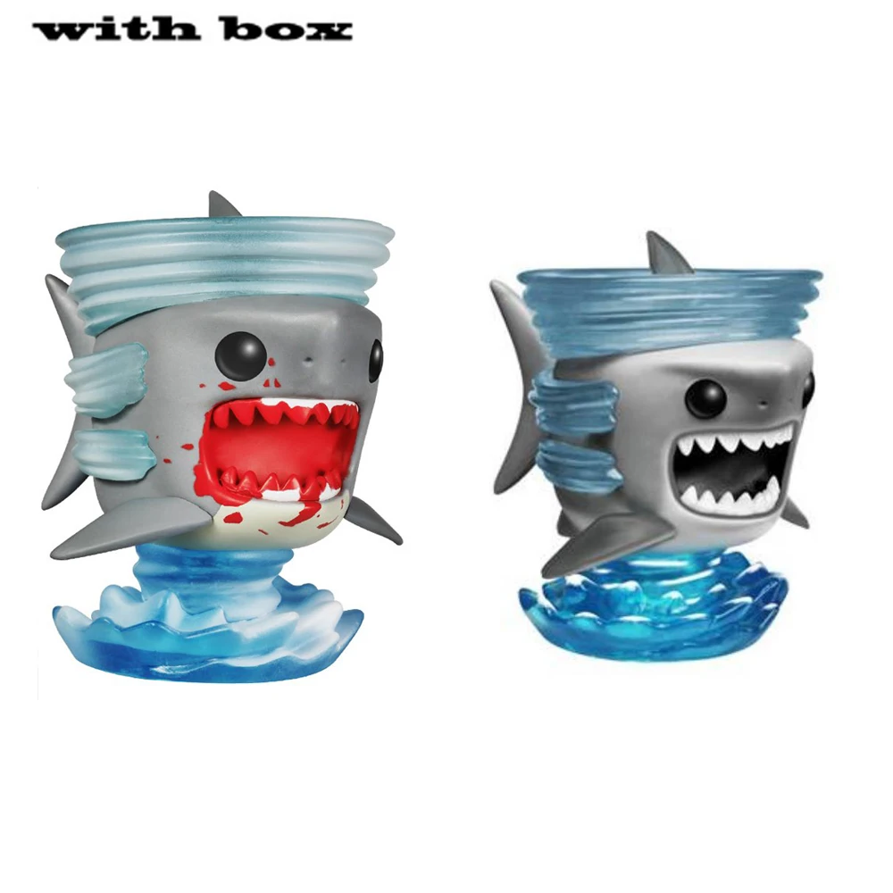 SHARKNADO withbox виниловые экшн и игрушки поп Фигурки Коллекционная модель для