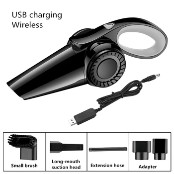 

120W Wireless Vacuum Cleaner Mini Handheld Portable High Power Home Car Dual-Purpose Car Vacuum Car Vacuum Cleaner