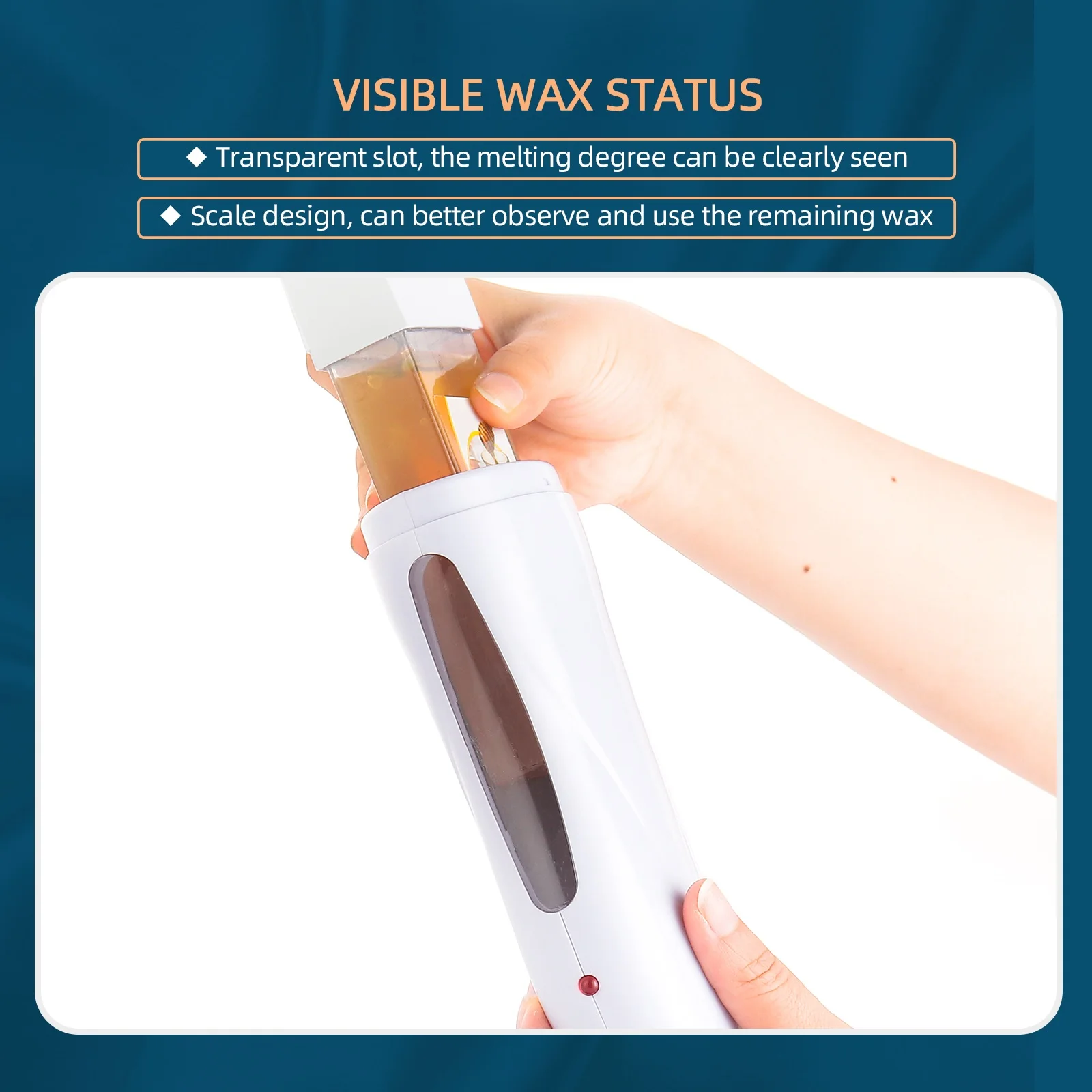 Wax Heater Depilatory Heater With Heating Base Hair Removal Waxing Machine Waxing Warmer Epilator Heating Wax Roller Epilator