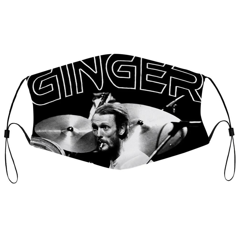 Маска от пыли с фильтром Ginger пекарь Эрик Клэптон крем Мужская Унисекс рок-группа