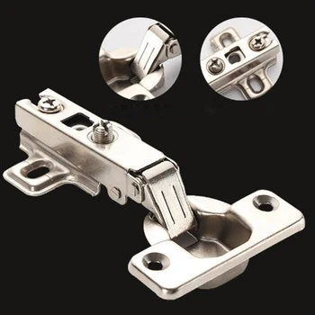 

Closet Hinge Plates Door Cabinet Bookshelves Soft close Stainless Steel