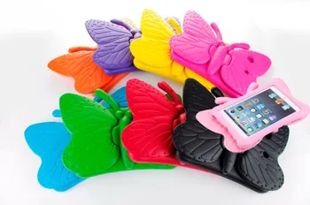 

Cartoon Butterfly Kids EVA Shockproof Stand Case for Samsung Galaxy Tab 3 4 7.0 Lite 7.0 T113 T230 T280 T285 P3200 Tablet Cover
