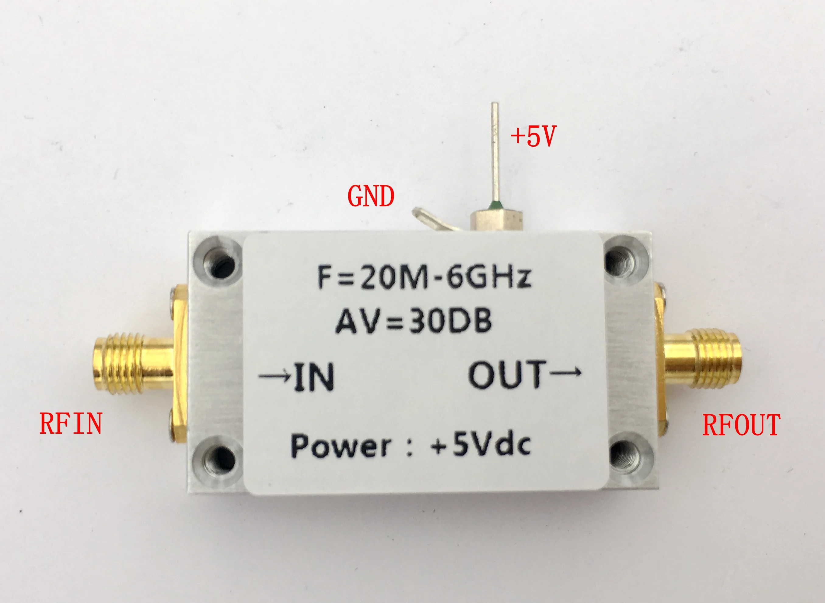 新 に 6ghz の Rf アンプ低ノイズアンプ Lna 30db Low Noise Amplifier Lna Mhzlna Amplifier Aliexpress