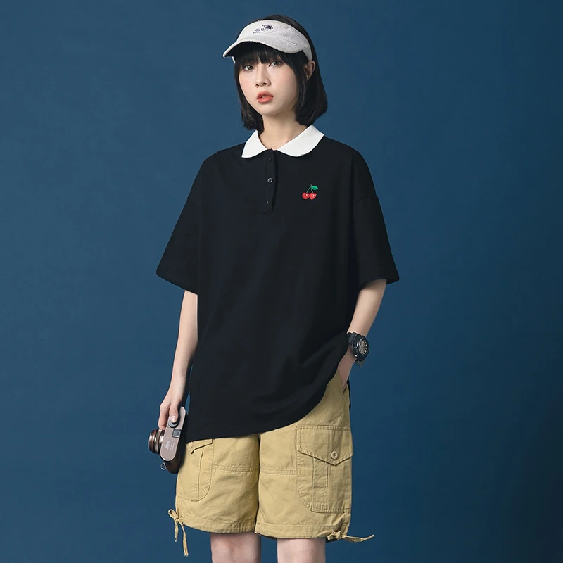 LEGIBLE-Polo de manga corta mujer, camisa holgada de flores, Hipster, 2020 - AliExpress Ropa de mujer