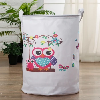 

Toy basket "Owl" 34 × 34 × 45 cm