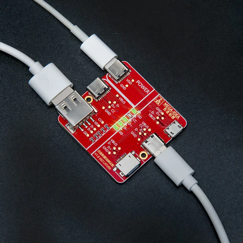 

Qianli MEGA IDEA Data Cable On Off Detection Board for Phone Type C Light Lighting Short Circuit Checking Test Tool