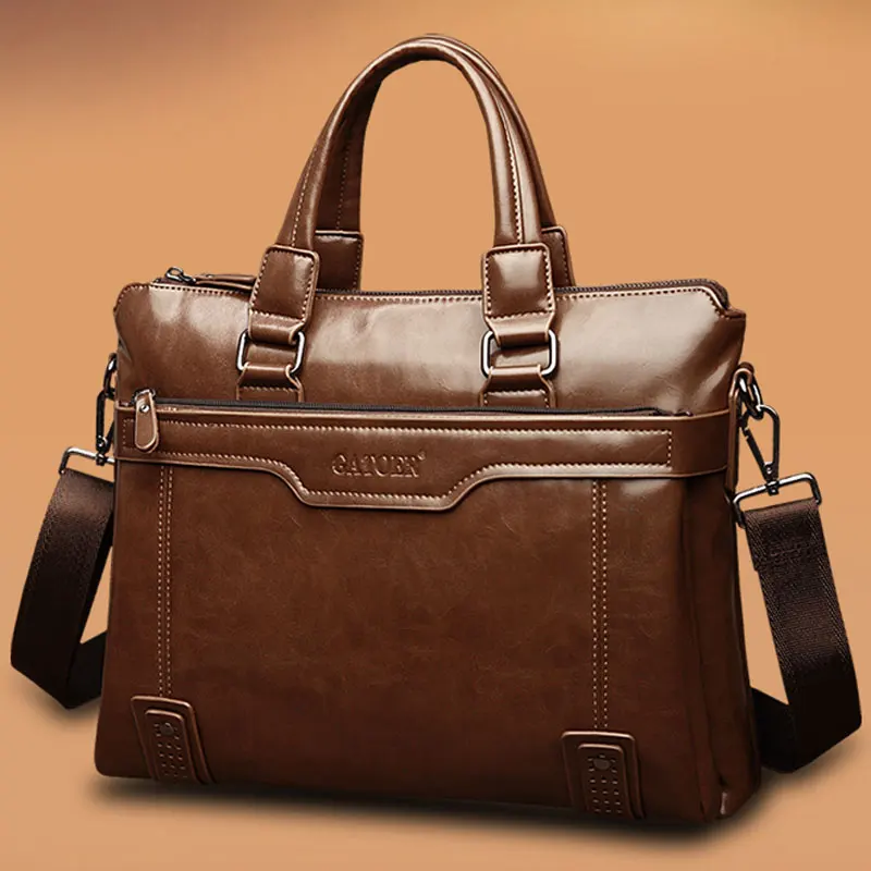 

men's Briefcase vintage business computer bag fashion messenger bags man shoulder bag postman male Handbags