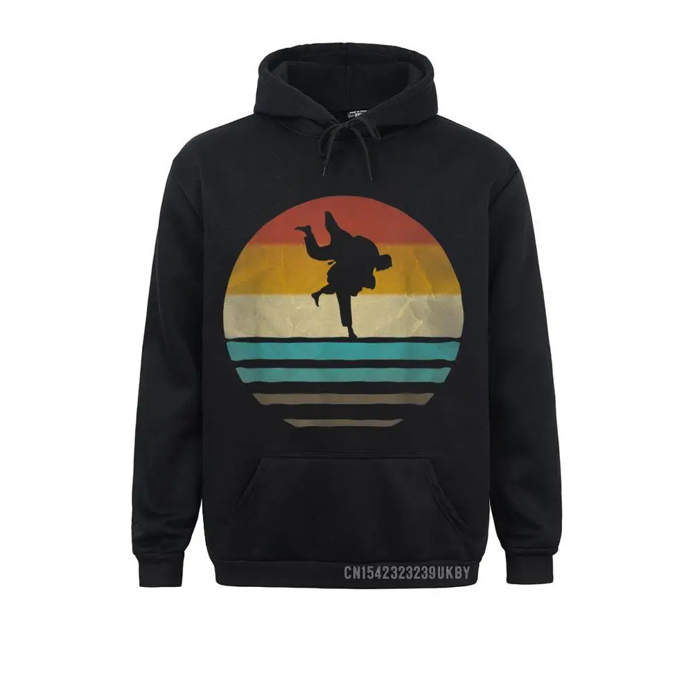Fashionable Men Sweatshirts Long Sleeve Hoodies Sportswears Retro Vintage Sunset Jiu Jitsu Silhouette Cute Funny Gift T-Shirt__A9879 Retro Vintage Sunset Jiu Jitsu Silhouette Cute Funny Gift T-Shirt__A9879black