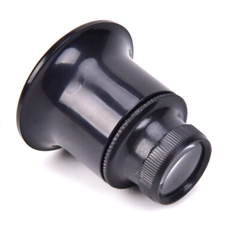 4pcs Eye Magnifier Len Repair Kit Tool Magnifying Glass 5X/10X/15x/20x Portable Loupe Lens Jeweler Watch Magnifier Tool