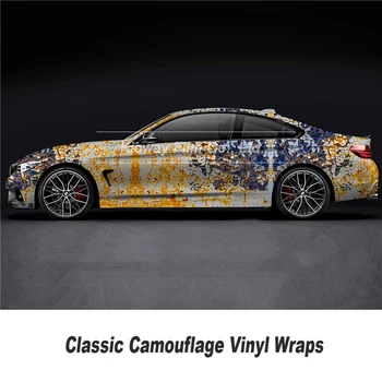 

classic Rust Vinyl Wrap Film For Car Wrap style vehicle styling Unique Rust Wrapping vinyl Air Release Bubble free