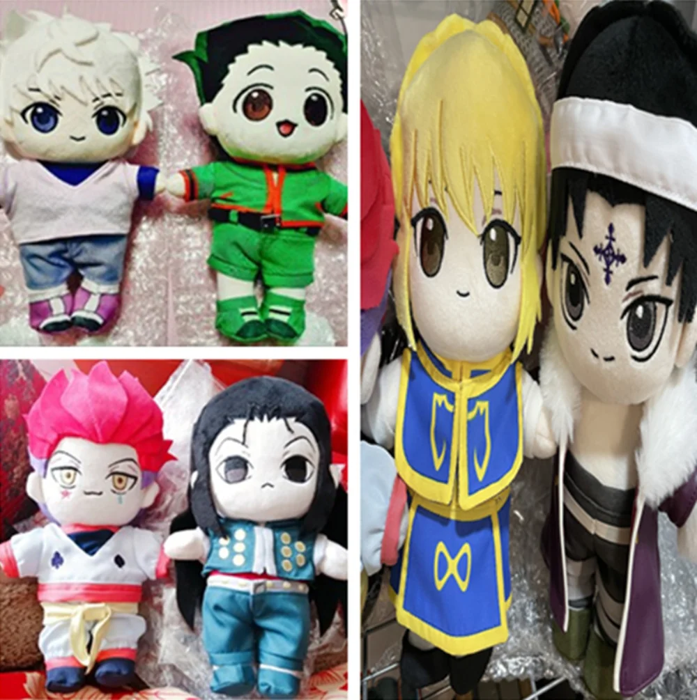 HUNTERXHUNTERPlushKilluaIrumiHisokaKuloloPlushDollBodyFigure