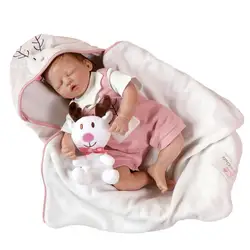 Poupée de bébé réaliste de haute qualité, ensemble de peinture détaillée par la chaleur faite à la main 