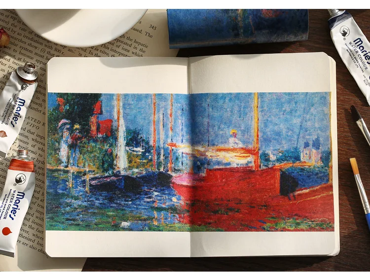 10 см широкая художественная музейная серия журнал васи лента Ван Гог Картина маслом декоративная клейкая лента Сделай Сам Скрапбукинг наклейка этикетка