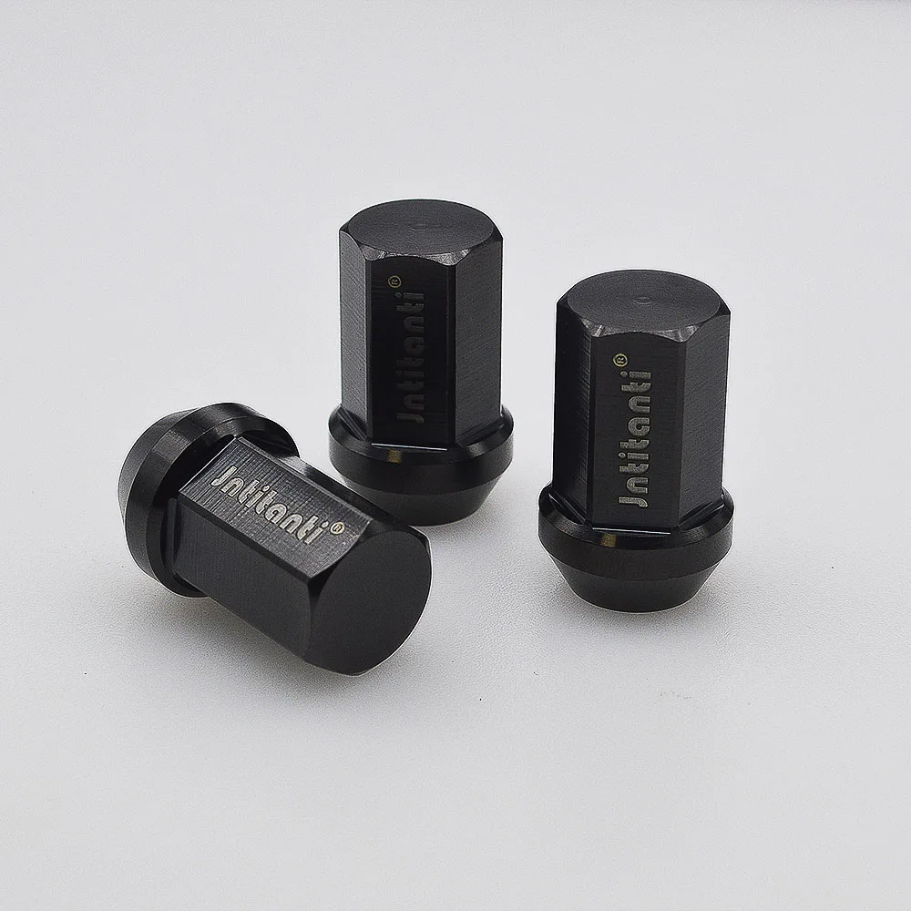 

Черная титановая гайка M12 * 1,5*35 Gr5 с закрытым концом