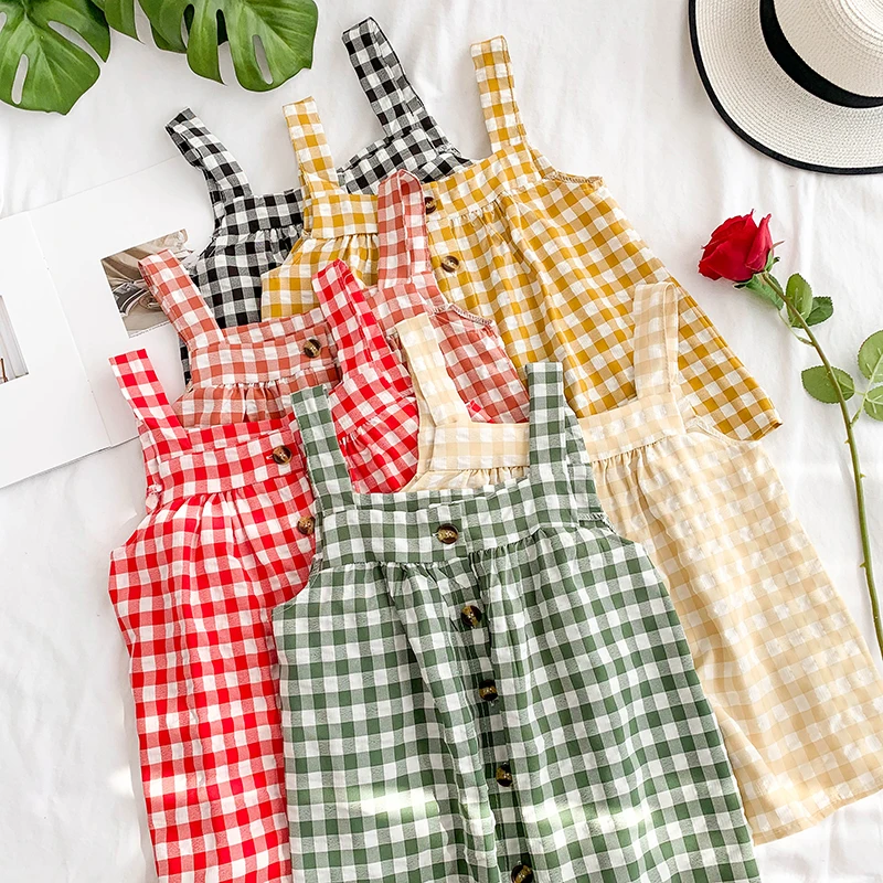 Летние новые женские футболки с ремешками и пуговицами, клетчатые свободные женские топы для девочек, элегантные топы