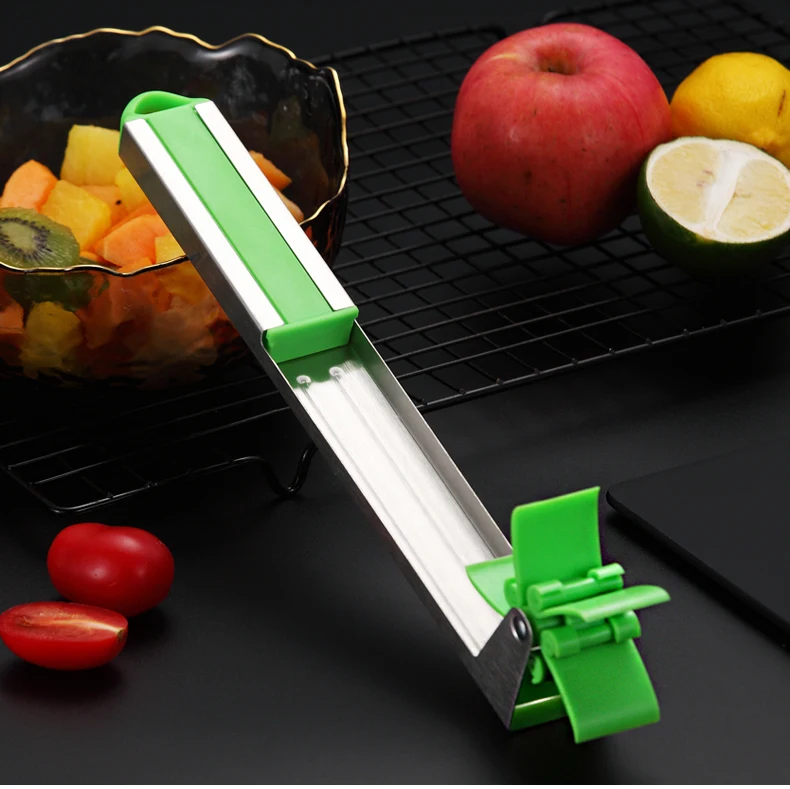 

Artifact Kitchen Tool Multifunctional Stainless Steel Windmill Watermelon Slicer Fruit Dividers Useful Cantaloupe Cut Stocked