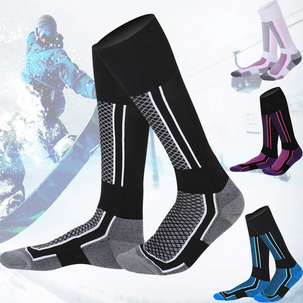 

Children’s Winter Ski Snow Sports Socks Warm Hiking Suitable for Outdoor Mountain Climbing Comfortable Skiing Accessories