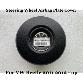

Car Steering Wheel Horn SRS Cover For Volkswagen VW Beetle (A5) 2011 2012 - up Auto Accessories Steering Wheel ABS Cover