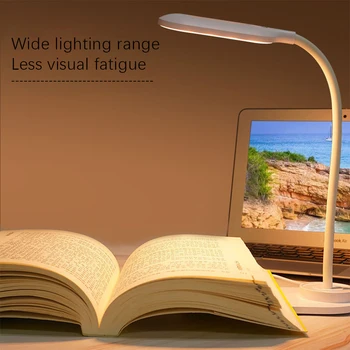 

New Quick Wireless Charging LED Desk Lamp Foldable LED USB Reading Lamp Touch Switch LED Table Lamp Fast Charging For Phone