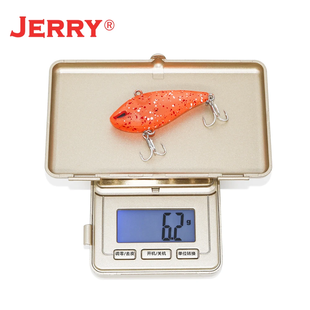 Jerry 1 шт., 5 см, приманка для ловли окуня, тонущие приманки, пластмассовая Вибрирующая приманка, безлиповая воблер, жесткая приманка, приманка для форели