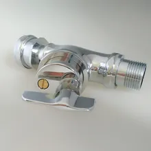 Медный вращающийся задержки табурет промывочный клапан для туалета 20X25 Угол типа промывочный клапан для туалета вращающийся заподлицо