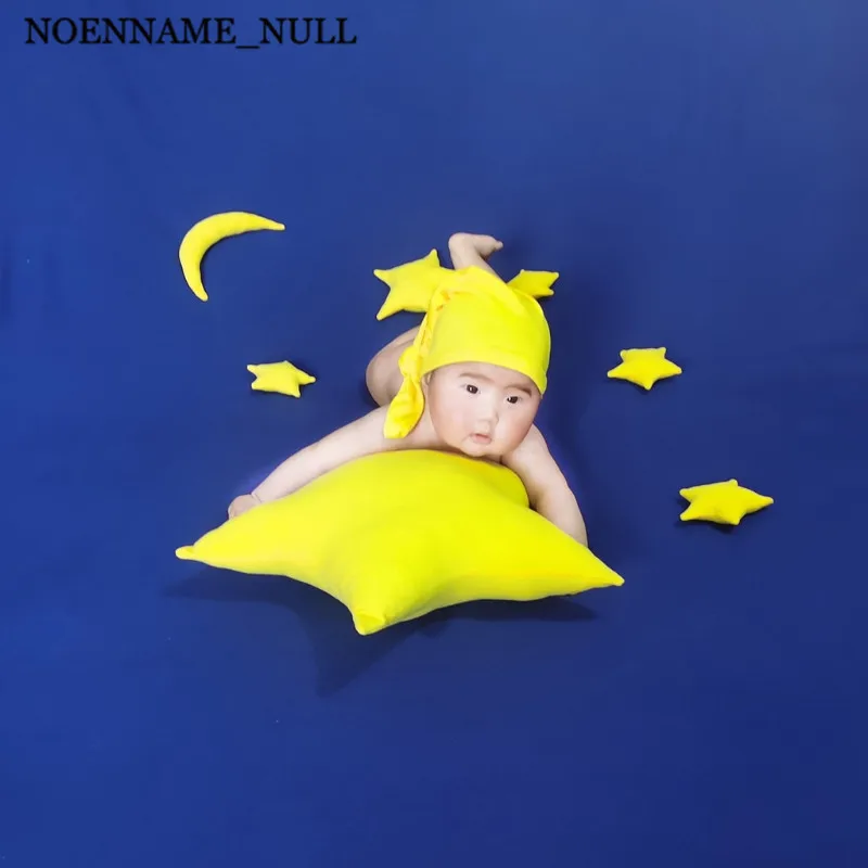 

2/7 шт. ребенок позирует звезды Подушка шапка (комплект), Одежда для новорожденных, Подставки для фотографий новорожденных аксессуары для фотосессии