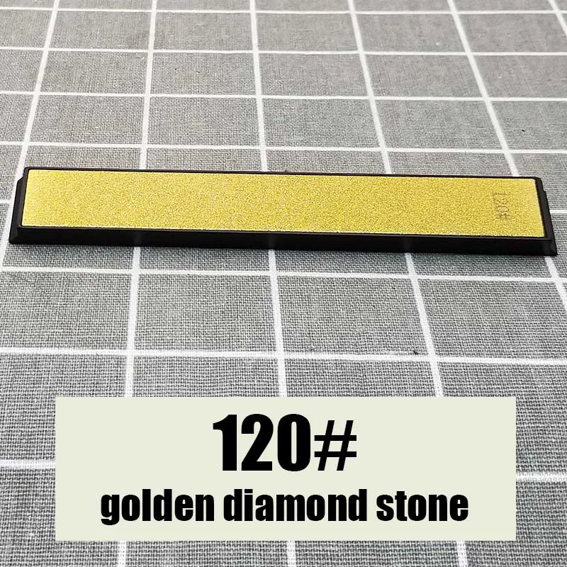 diamond sharpening 120 3000 8000 10000 grit golden stone fine grinding polishing knife sharpener - Цвет: diamond 120 grit