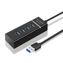 USB 3.0/2.0 4 Ports HUB Splitter High Speed Multi Splitter USB Adapter Expander Cable For Desktop PC Laptop Adapter USB HUB
