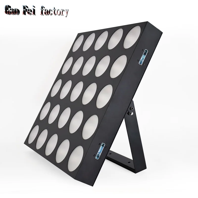 25 головок Блиндер 10 Вт COB 5x5 3в1 rgb dmx светодиодный луч для бара клуба