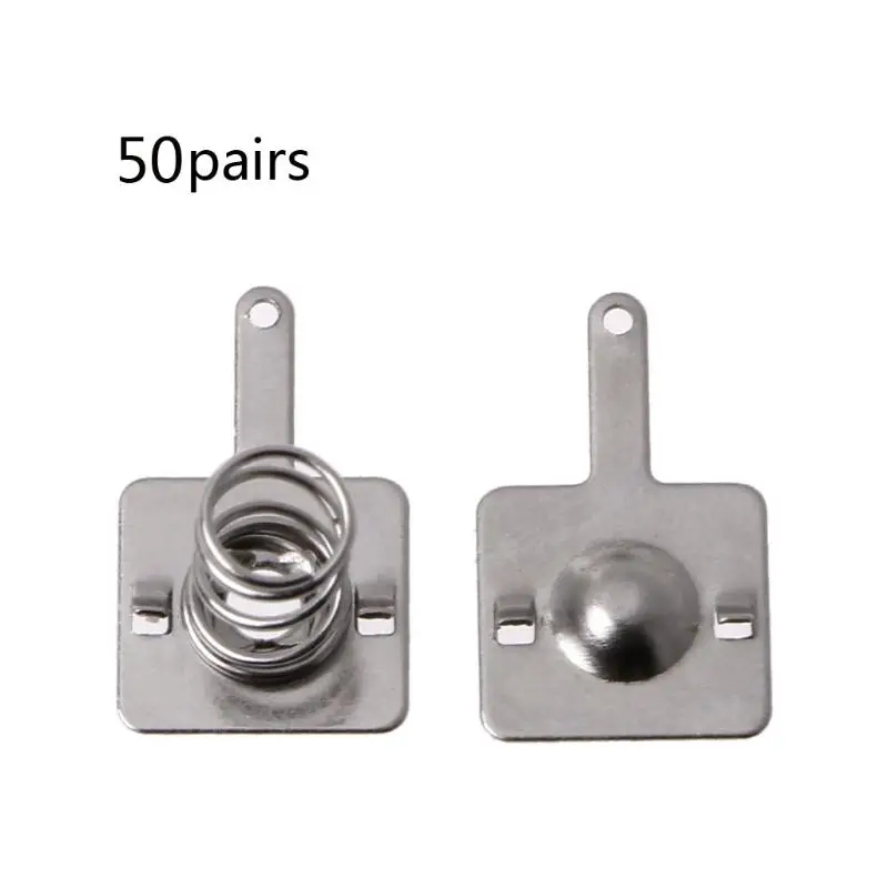 Battery Contact Plate-100pcs Battery Shrapnel, AA or AAA, Spring, Positive and Negative Contact Pieces, 50pairs