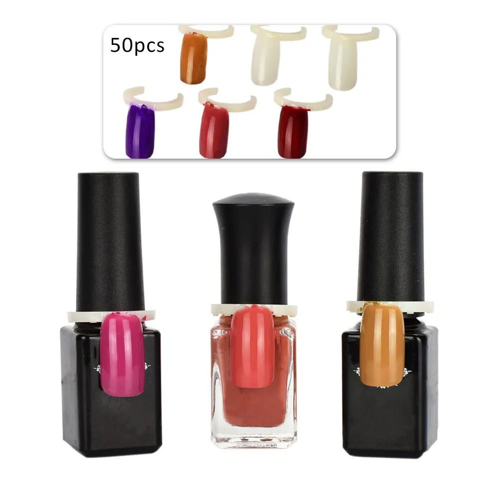 

50pcs Nail Display Frame Nail Display Nail Polish Bottle Nail Display Practice Color Card