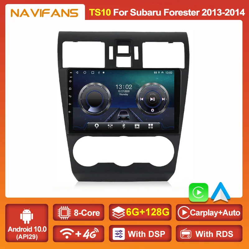 Автомагнитола 2 din Android 11 для Subaru Forester WXR Impreza 2013 2014 2015 стерео GPS-навигация
